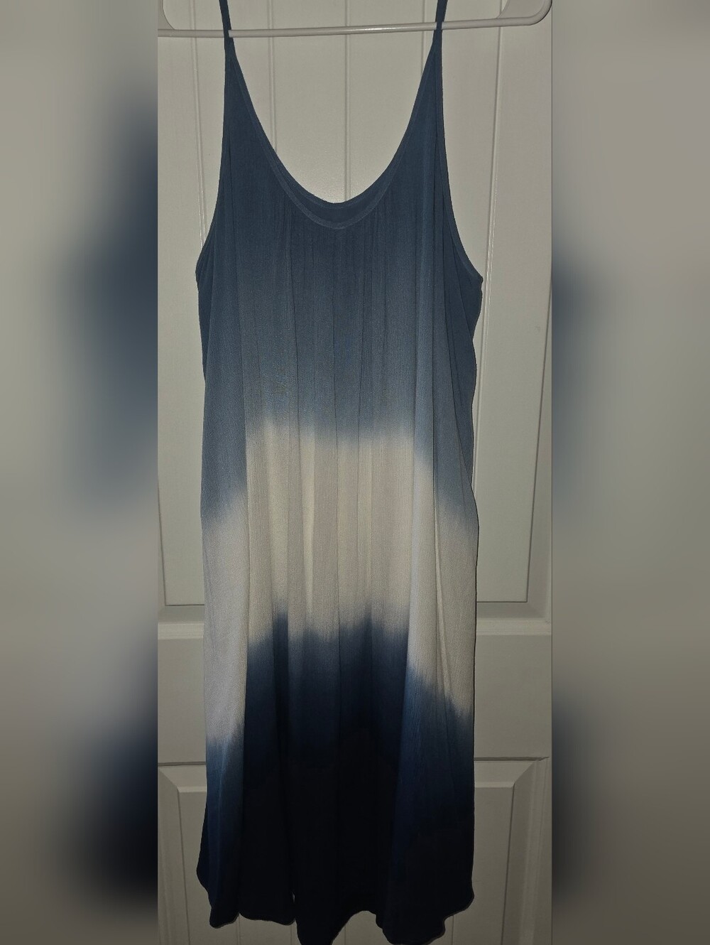 Knox Rose Blue Ombre Midi Slip Dress NWOT Medium